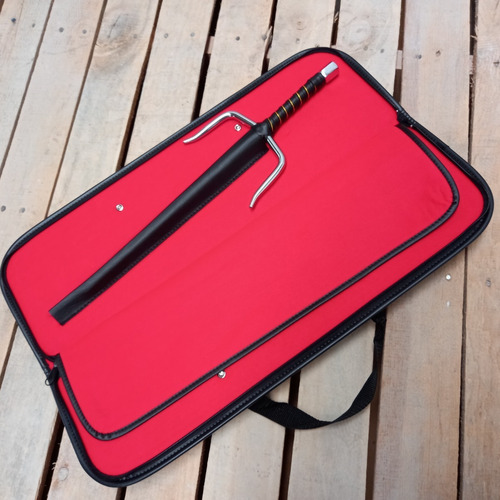 Funda De Vinil Con Cremallera Para Sais Interior Terciopelo
