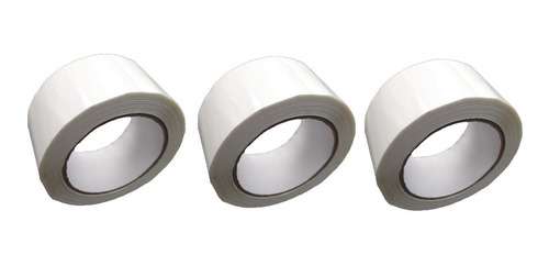 Imagen 1 de 5 de E Rollo De Cinta De Color Blanco X 3 Unidades