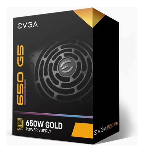 Fuente Poder Evga 650 G5 Supernova 650w 80plus Gold Modular