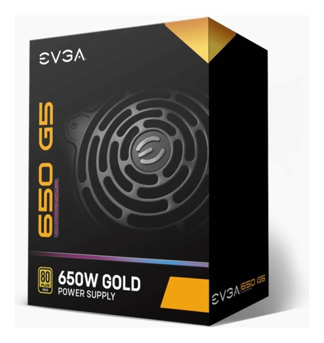 Fuente De Poder Psu Evga 650w G5 80plus Gold Modular 220-g5-