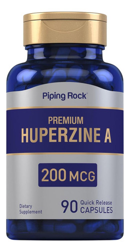 Suplemento Piping Rock Huperzine A | 200mcg | 90 Cápsulas |