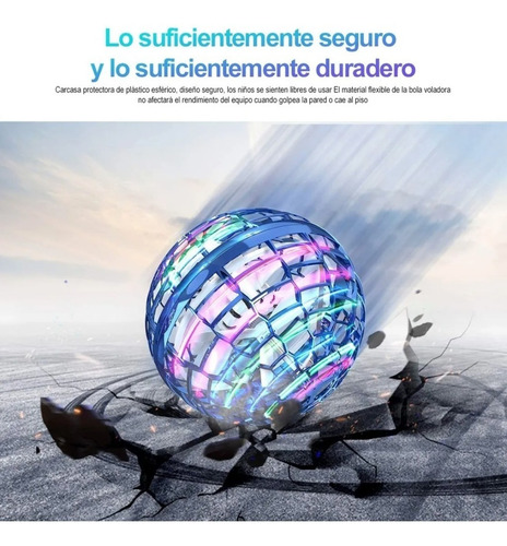 Pelota Magica Flotadora Spinner Drone Volador Juguete Luces