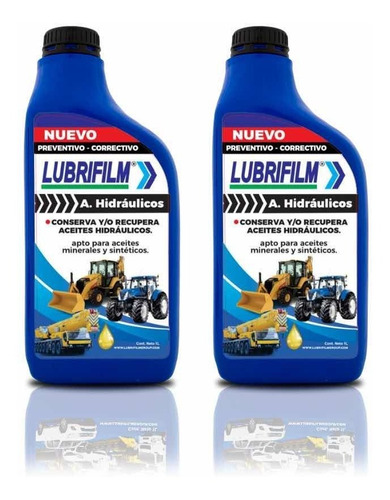 Lubrifilm Aceites Hidráulicos X 2 Litros