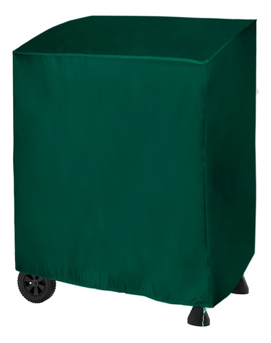 Funda Asador Verde P/jardín Exterior Poliéster Interattika