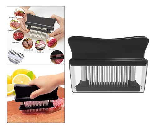 ** Tenderizador De Carne De Material Acero Inoxidable Con 48