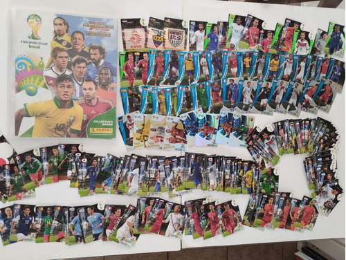 Colección De Tarjetas Del Futbol Mundial Brasil 2014