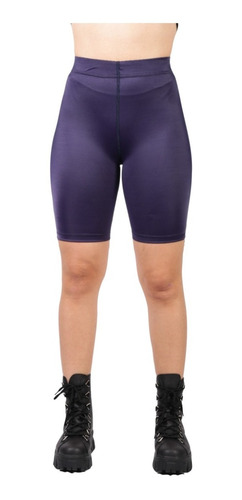 Short Deportivo Bikers Casual Fit Mujer Control Oversize