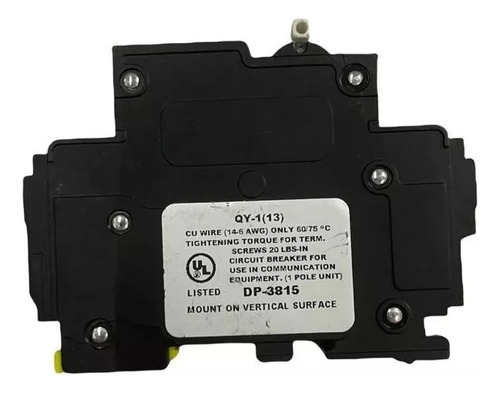 4 Piezas Dp-3815 Interruptor 1p 15a 250 Vdc Caja Moldeada
