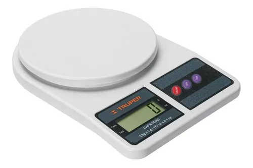 Balanza Bascula Digital 5kg Truper Cocina Reposter a