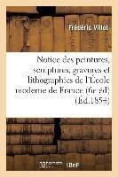 Notice Des Peintures, Sculptures, Gravures Et Lithographi...