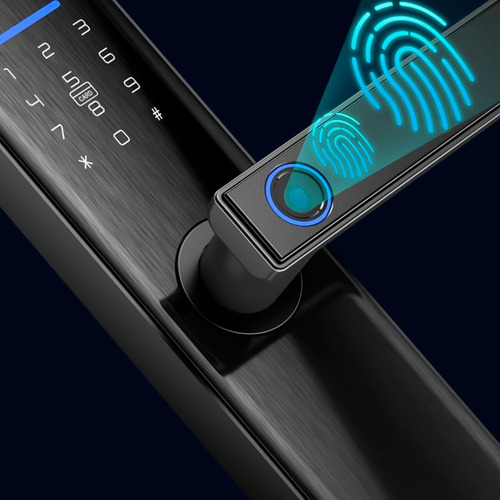 Imagen 2 de 9 de Cerradura Inteligente Smart Bluetooth Huella App Código H27