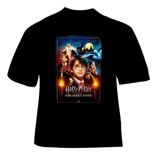 Polera Harry Potter - Ver 04 - Y La Piedra Filosofal