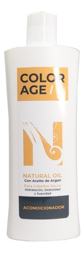 Acondicionador Color Age Natural Oil Argan Cabello Seco Hidr