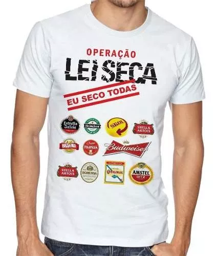 Camiseta Engraçada Skol