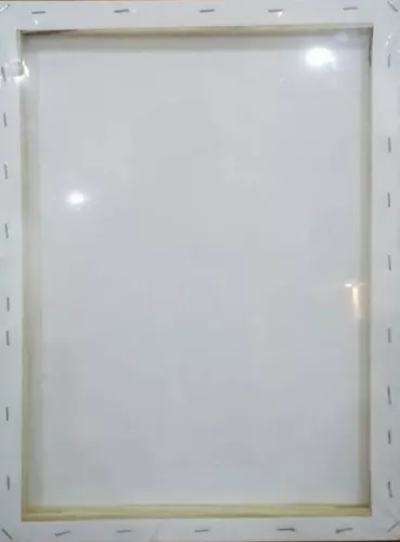 Lienzo blanco con bastidor, de 30.5 cm x 40.5 cm