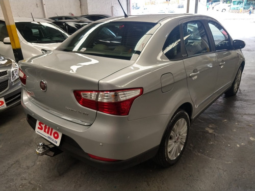 Grand Siena Essence 1.6 Flex 16v 2015 Prata Completo Veja!!