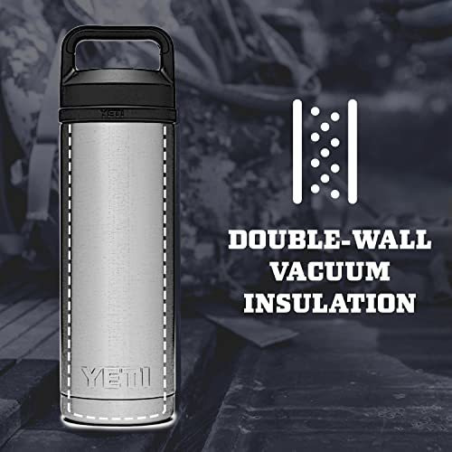 Yeti Rambler Botella De 18 Oz, Aislada Al Vacío, Acero Inoxi