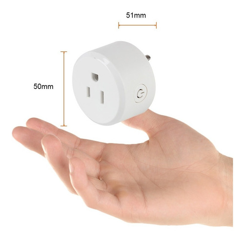 Imagen 9 de 10 de Enchufe Inteligente Wifi Multivoltaje Tecnolite