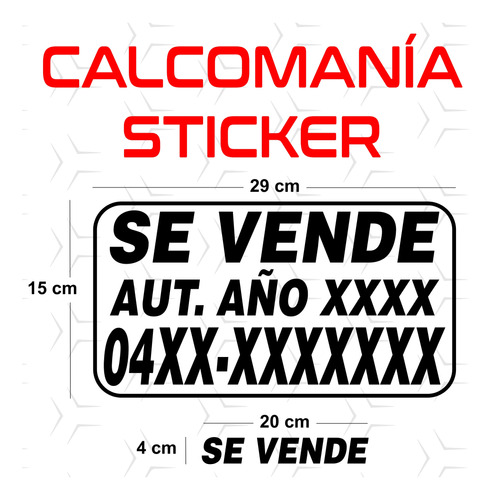 Calcomanía, Stiker Se Vende Para Vehículos En Guatire