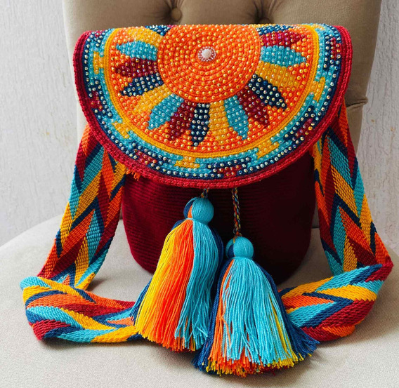 De nada Compasión Ligero Mochilas Wayuu | MercadoLibre 📦