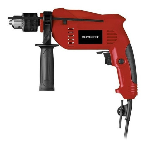 Imagem 2 de 5 de Furadeira De Impacto Com Maleta Multilaser 650w Potência Loi
