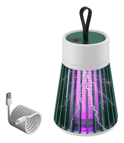 Lámpara Para Matar Mosquitos, Mosquito Zapper, Usb Rechargea