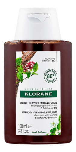 Klorane Shampoo Extracto Quinina Caída De Cabello 100ml