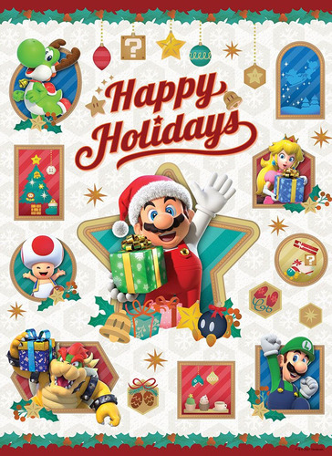 Usaopoly Rompecabezas Mario Happy Holidays 1000 Pz