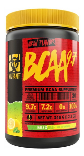 Mutant Bcaa Energy 9.7 360gr 30 Servicios Los Sabores Sabor Lemonade