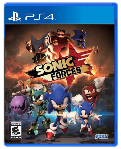 Sonic Forces Ps4 100% Orginal Nuevo Y Sellado