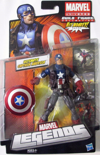 Marvel Capitán América Figura De 15 Cm. Original Hasbro