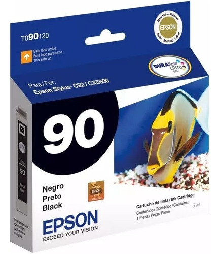 Cartucho Original Epson T090120 T090 T 090 90 C92 Cx5600