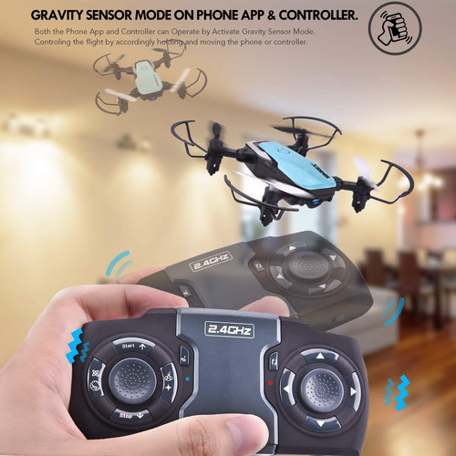 Mini Drone Simrex X300c Rc Quadcopter Plegable Altitude