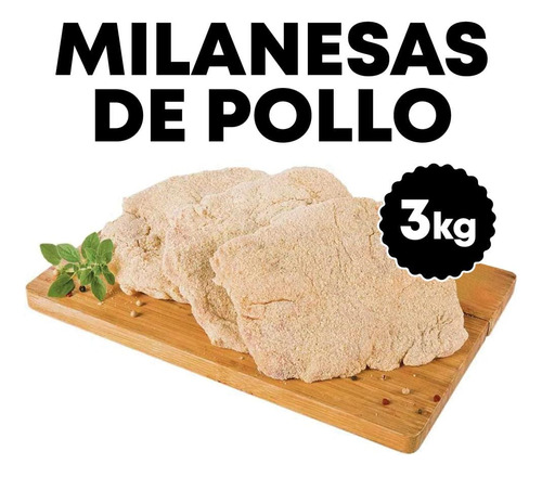 Milanesas De Pollo Frescas!! Las Mejores De Buenos Aires!!!