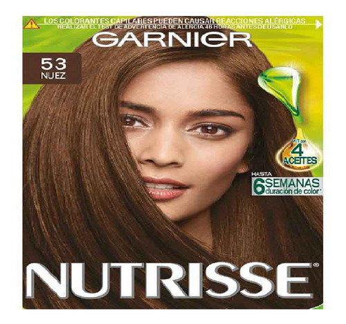 Nutrisse Coloración Garnier 53 Nuez