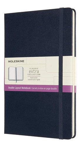 Cuaderno Moleskine Clasico Rayado/liso Tapa Dura - Azul