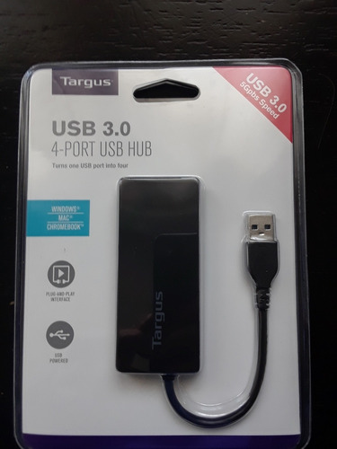 Hub Usb Targus 4 Puertos Usb 3.0