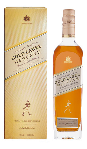 Whisky Johnnie Walker gold label reserve de 750 mL