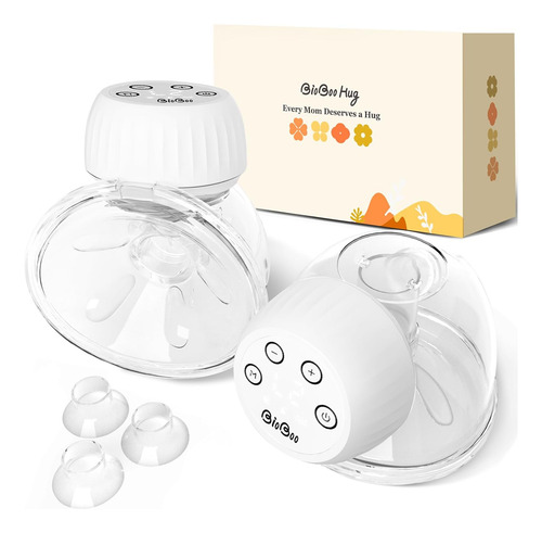 Bioboo Hug Extractor De Leche Manos Libres,