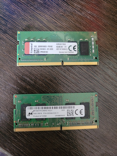 Memorias Ram Para Notebook Ddr4 4gb/3200mhz 8g/2400mhz