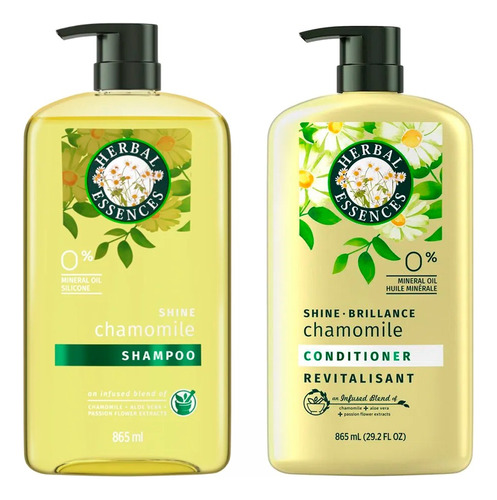 Shampoo Y Acondicionador Manzanilla 865ml Cu Herbal Essences