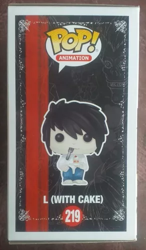 Funko Pop! L com Bolo #219 - Death Note - Wishtoys