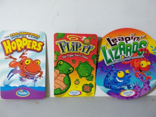 Leapin Lizards Hoppers Flipit Juegos Cartas Mentales (Usado)