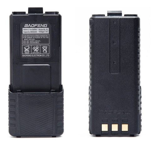 Imagen 3 de 4 de Batería Bl-5 De 3800mah Original Para Radio Baofeng Uv-5r