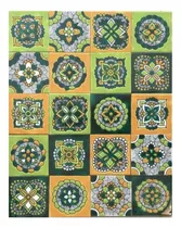 Comprar Mayólicas , Azulejos , Tocetos Jalisco Esmeralda 10 X 10