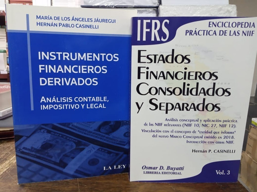 Combo Estados Financieros + Instrumentos Financieros Derivad