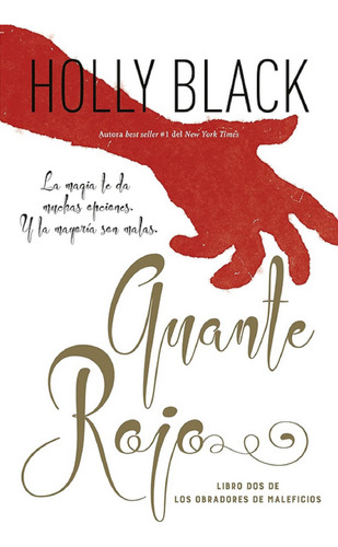 Libro En Fisico Guante Rojo Por Holy Black Original