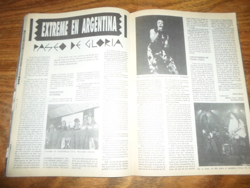 Madhouse 19 Saxon Horcas Living Colour Kreator Extreme (Usado)