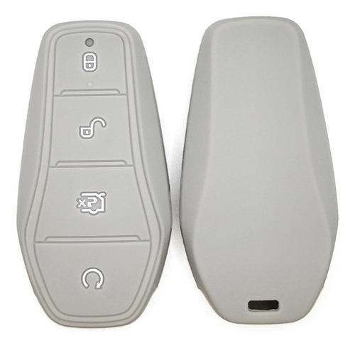 Funda Protectora Para Llave De Coche, Protección Para Gris