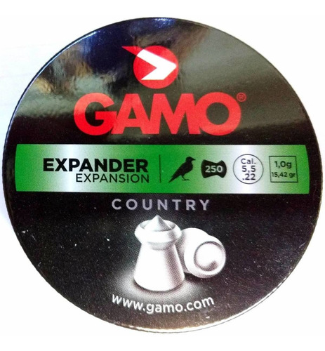 Balines Gamo Expander Expansion .22 5,5 Mm 15,4grain X 250u.